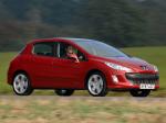Peugeot 308 GT THP 175 5-Door 2009 года (UK)